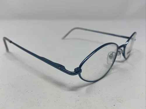 Broadway Collection 52 BLUE 51-18-140 Light Blue Full Rim Eyeglasses Frame S654 3