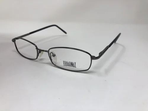 Broadway Eyeglasses Frame B522 51-18-142 GM Gunmetal Black Flex AU91 3