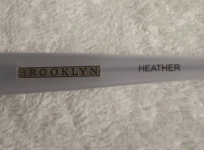 BROOKLYN HEATHER BLACK/PEARL 52-17-140 NEW WITH TAGS OPTICAL FRAME #560 3