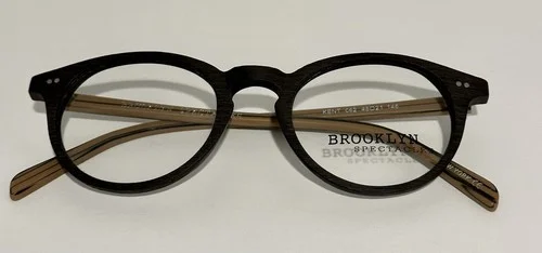 Brooklyn Kent C62 48-21-145 Full Rim Eyeglasses Brown