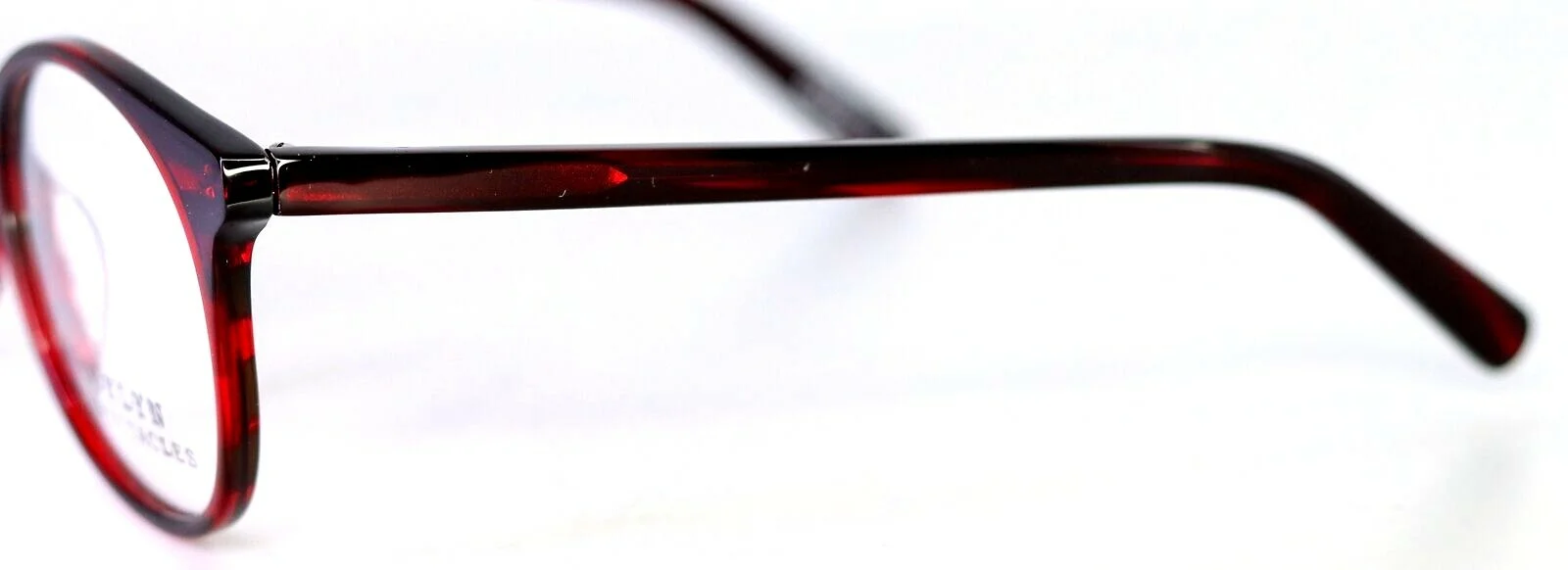 BROOKLYN SPECTACLES MARION C82 Garnet Round Eyeglasses Frames 49-20-140 PB1 4
