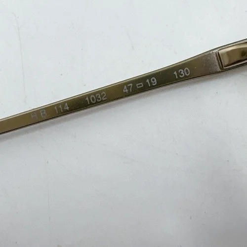 Brooks Brothers 114 Glasses Round Eyeglass Frames Only Made In Italy 1032 47 19 4