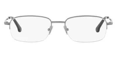 Brooks Brothers BB 487T Eyeglasses Men Silver Oval 54mm New 100% Authentic