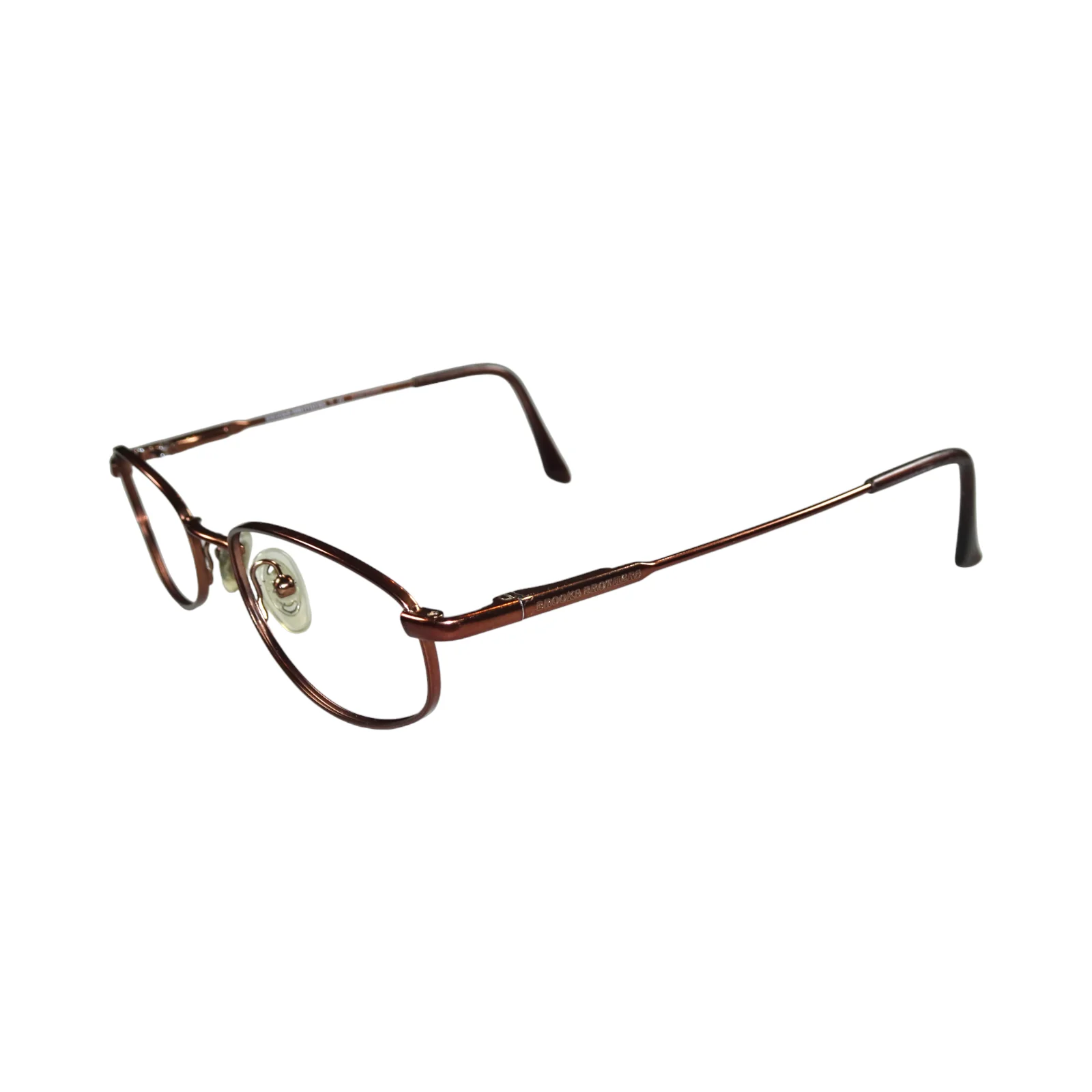 Brooks Brothers BB 491 1135 S Bronze Wire Eyeglasses Frames Only 49 19 135 GUC