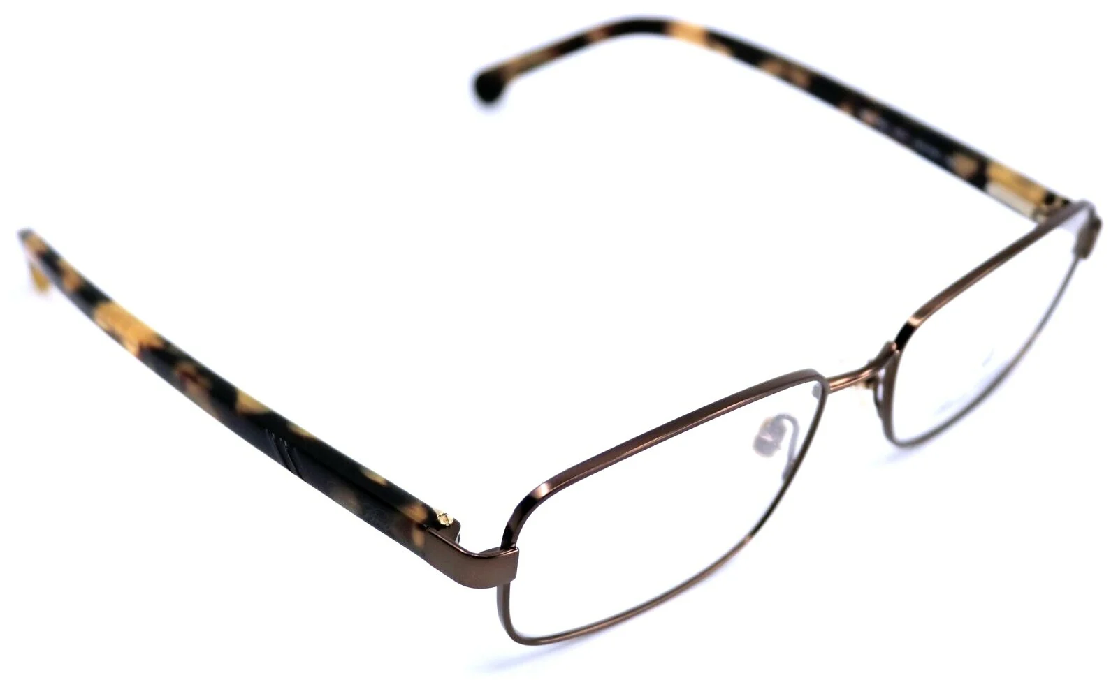 BROOKS BROTHERS BB1045 1671 Brown Tortoise Rectangle Eyeglass Frames 55-16-140 4