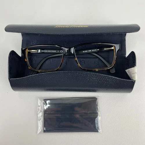 Brooks Brothers BB2029 6099 55-15-140 Tortoise Full Rim Eyeglasses Frame 2