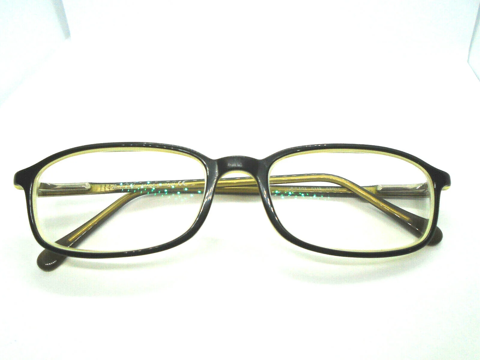 Brooks Brothers Eyeglasses BB 601 5119 Black 53-17-135 Frames Italy
