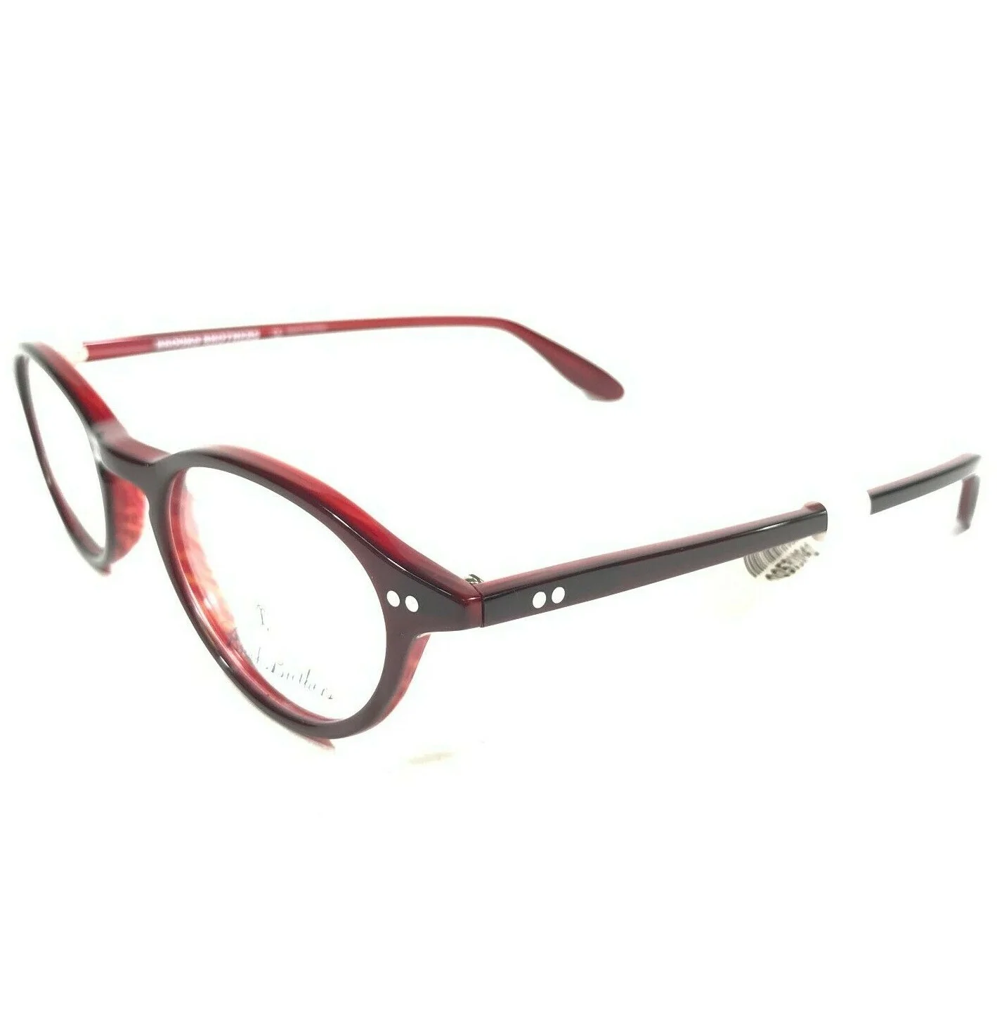 Brooks Brothers Eyeglasses Frames B.B.681 5277 Red Round Full Rim 45-20-140