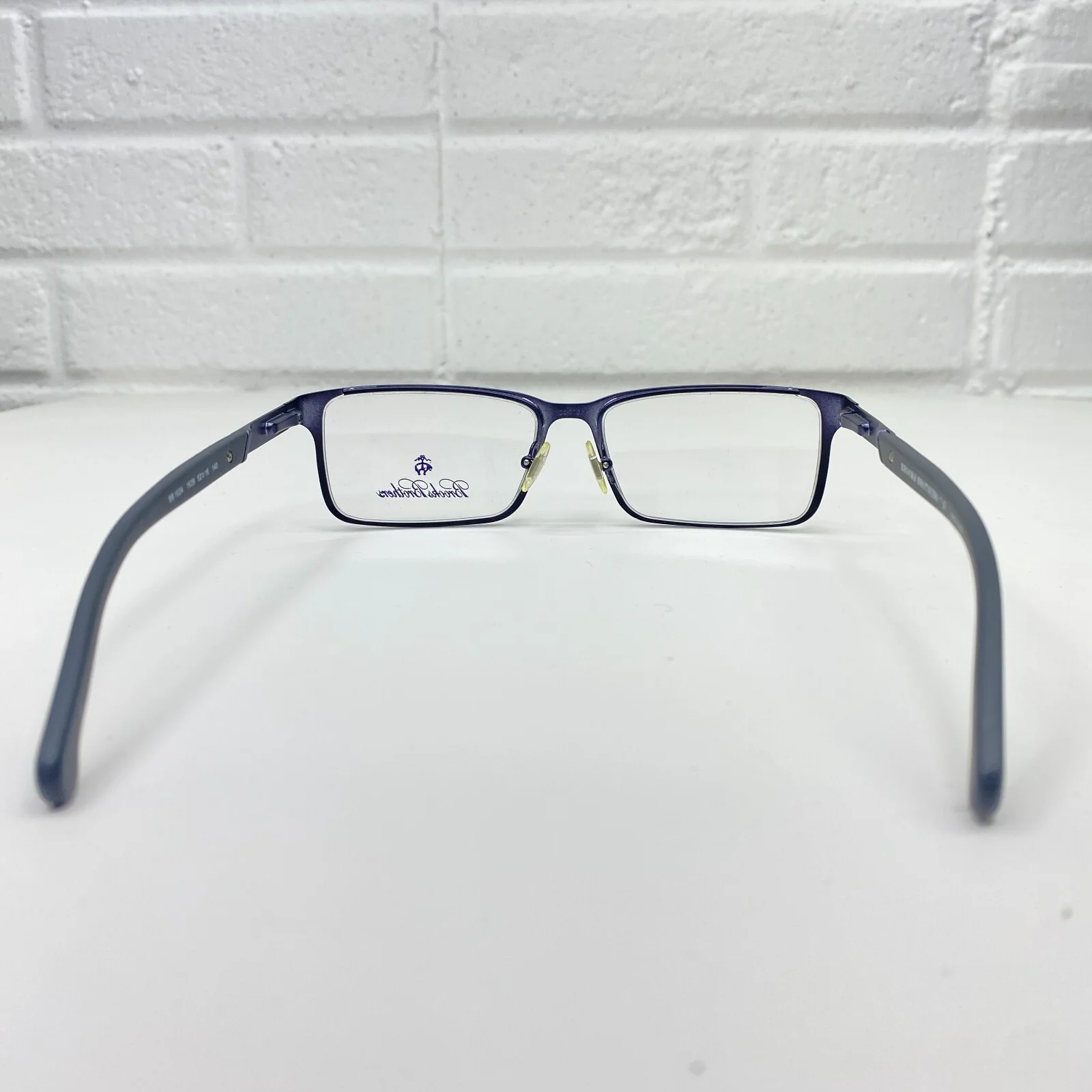 BROOKS BROTHERS Eyeglasses Frames Navy Square BB1024 1638 52-16-140 20023 3