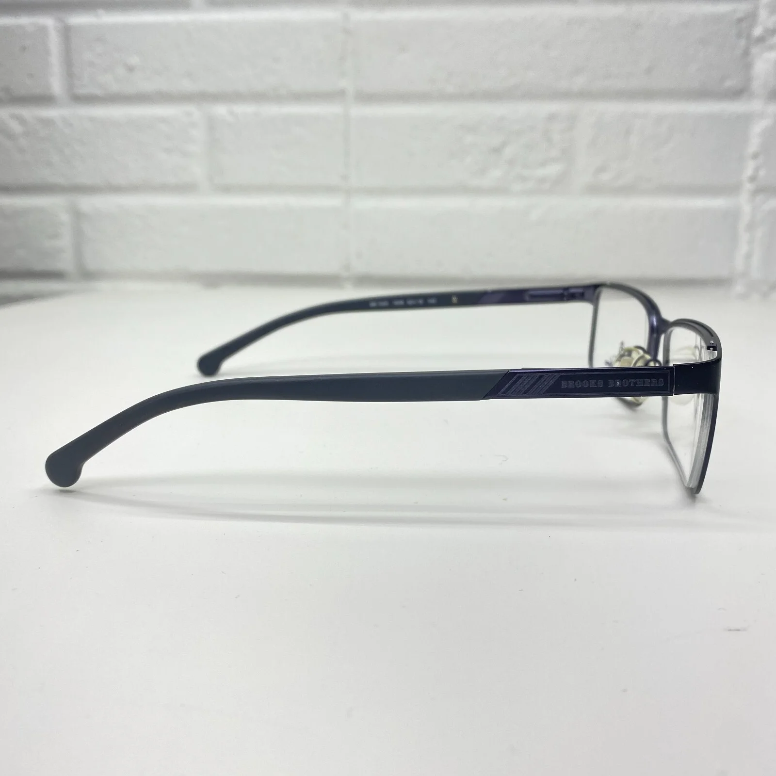 BROOKS BROTHERS Eyeglasses Frames Navy Square BB1024 1638 52-16-140 20023 4