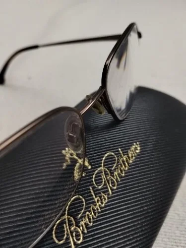 Brooks Brothers S Titanium B.B.468-T 1161T 54-17 140 Eyeglasses Frames w/ Case 3