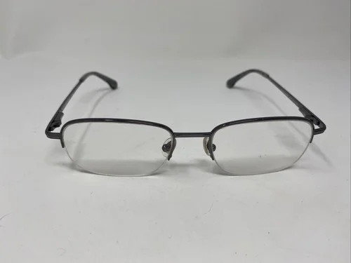 BROOKS BROTHERS TITANIUM BB 487T 1511T 52/18/140 HALF RIMLESS !193