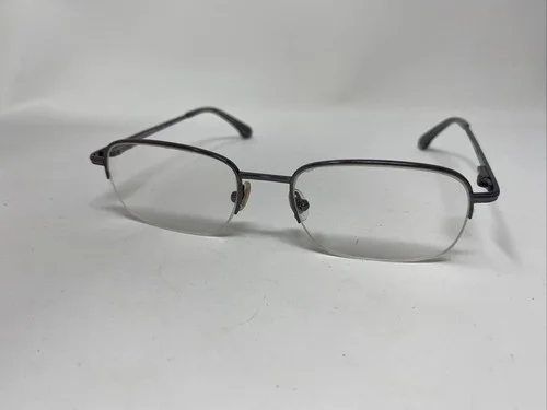 BROOKS BROTHERS TITANIUM BB 487T 1511T 52/18/140 HALF RIMLESS !193 4
