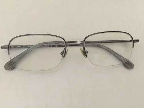 BROOKS BROTHERS Titanium Eyeglasses BB 487T 1511T Gunmetal 52[]18 140 2