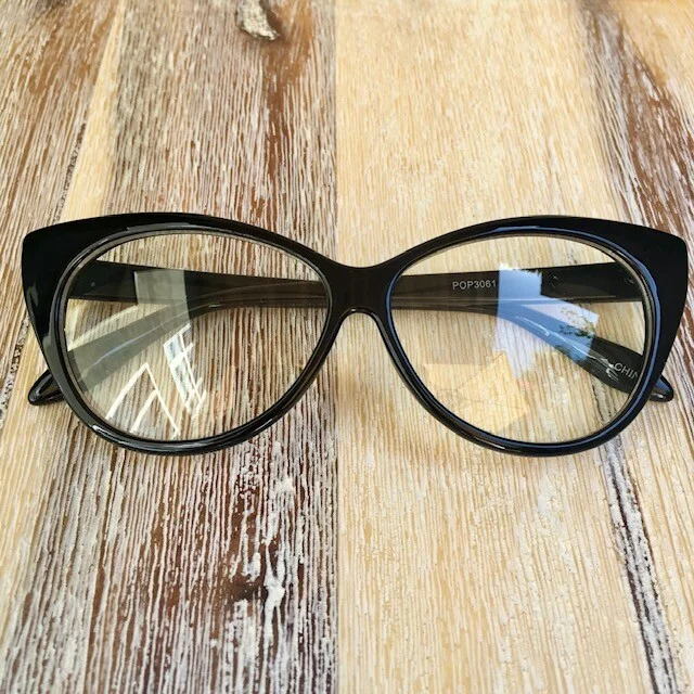 Brown Tortoise Retro Full Rim Square Thick Textured Decorative Eyeglass Frames 2
