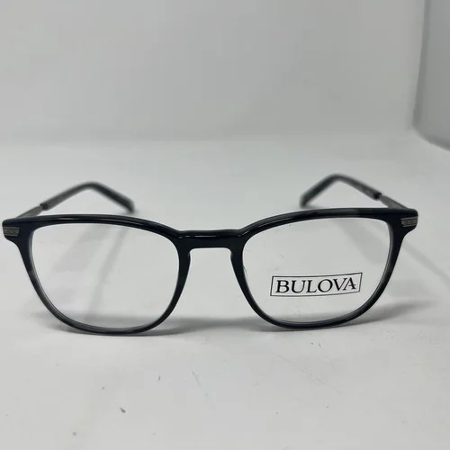 BULOVA 50/18 blue grey mens eyeglass frames J63