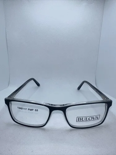 Bulova 53/18 145 Blue Crystal Women Eyeglass Frames S81