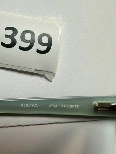BULOVA Archer Heights Eyeglass Frames Full Rim 52-15-135 Havana Tortoise Mint 4