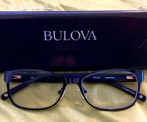 Bulova CLEARWATER Sapphire Blue 53-16-140 Womens Eyeglasses Frames