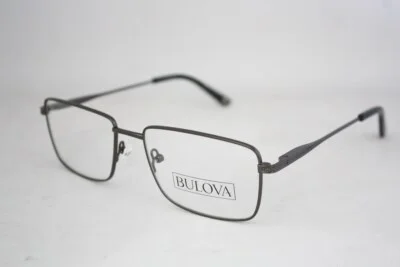 BULOVA Encino eyeglasses Frame Dark Grey 55mm MEN Designer Optical