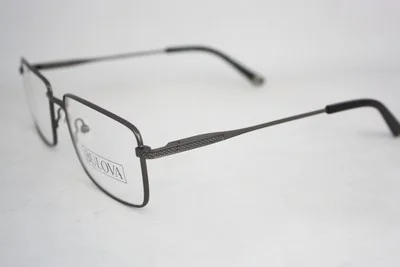 BULOVA Encino eyeglasses Frame Dark Grey 55mm MEN Designer Optical 3