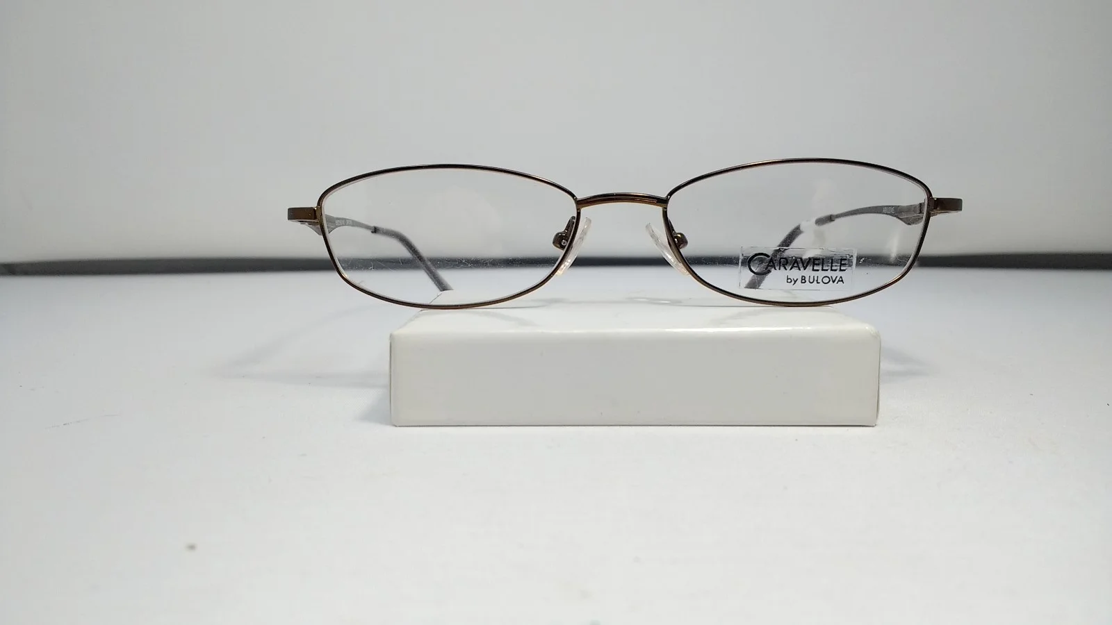 Bulova Eyeglasses Caravelle ABILENE BROWN 50-16-140 FLEX HINGES 739