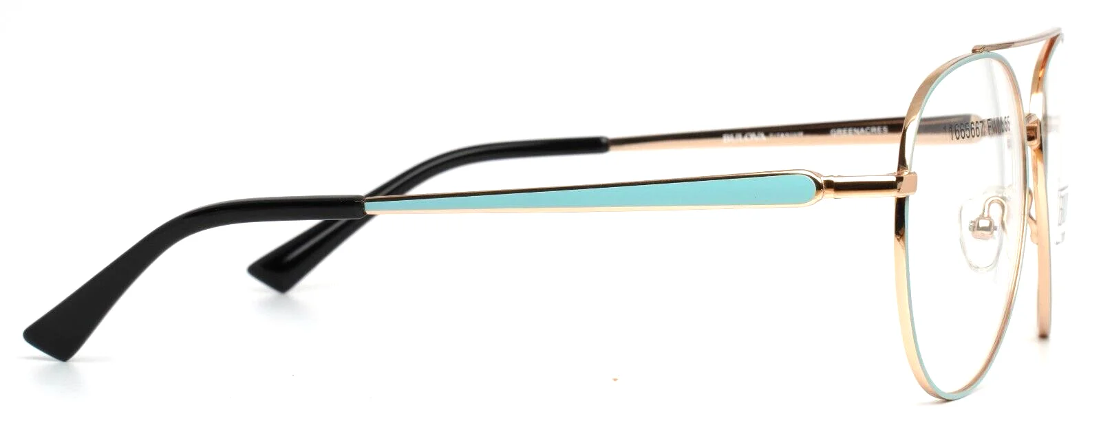 BULOVA Greenacres Mint Womens Aviator Full Rim Eyeglasses 55-15-140 B:49 4