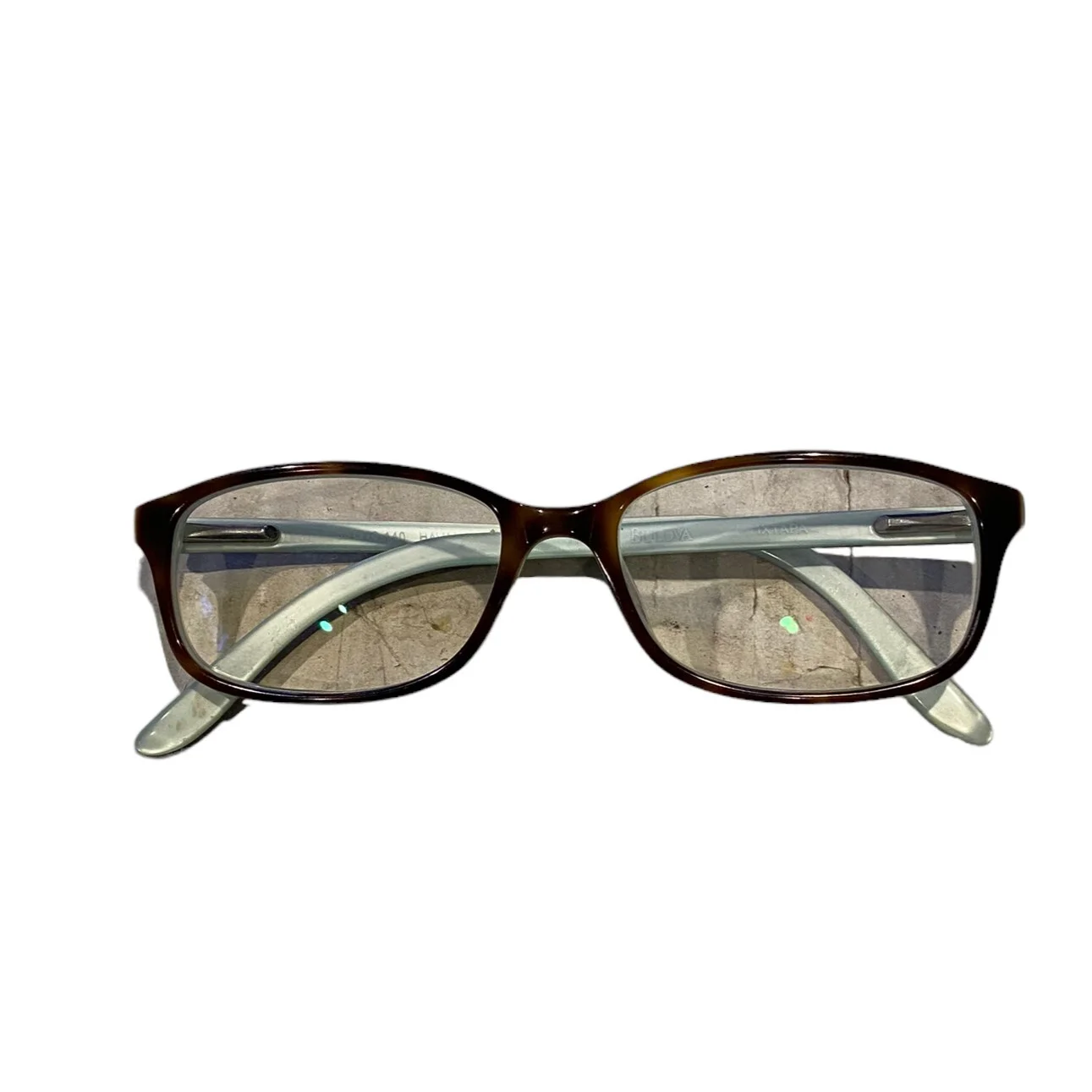 Bulova Havana Mint Ixtapa 53-16-140 Rectangle Frames Eyeglass H7200