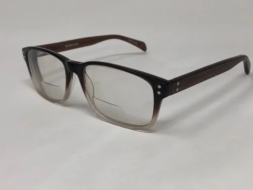BULOVA “NASHVILLE” Eyeglasses Frame 54-17-145 Brown Horn Crystal Fade IO30