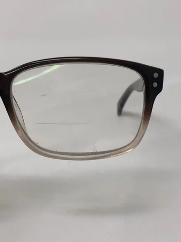 BULOVA “NASHVILLE” Eyeglasses Frame 54-17-145 Brown Horn Crystal Fade IO30 4