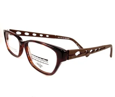 Bulova Pensacola Brown Interchangeable Eyeglasses Women Frames 54-16-135
