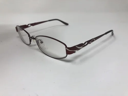 BULOVA TACOMA EYEGLASSES FRAME BURGUNDY 52-17-135 Ve84 3
