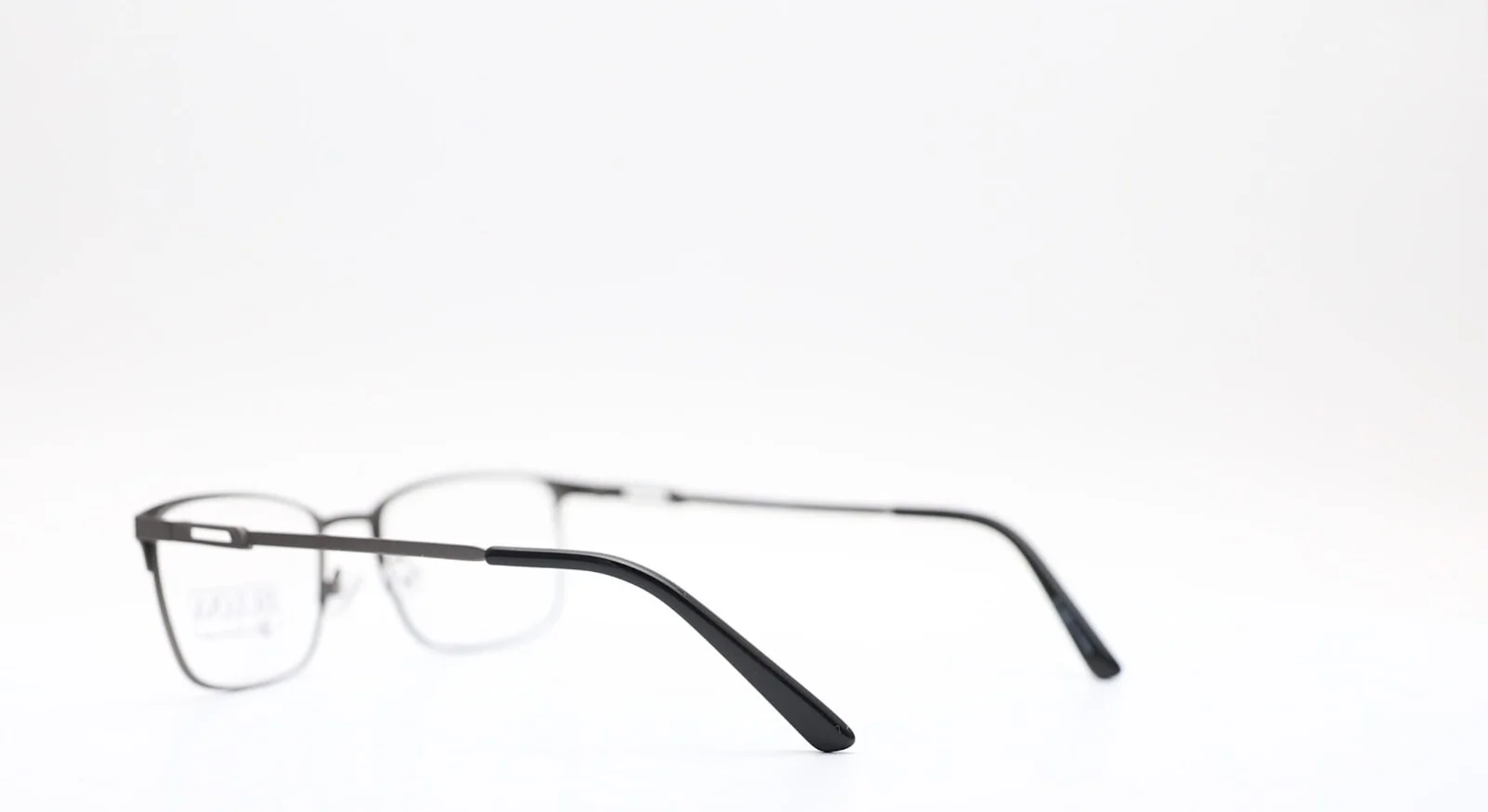 Bulova Twist Titanium Canarsie Rectangle Grey Mens Eyeglasses 53mm 4