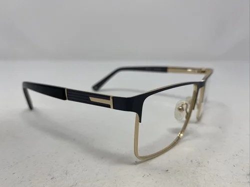 Bulova Winterset GREY 55-17-140 Gray/Gold Metal Full Rim Eyeglasses Frame O433 3