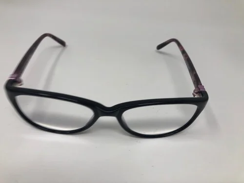 BUM EQUIPMENT FABULOUS Eyeglasses Frame 50-16-135 Black Purple Tortoise AV29 3