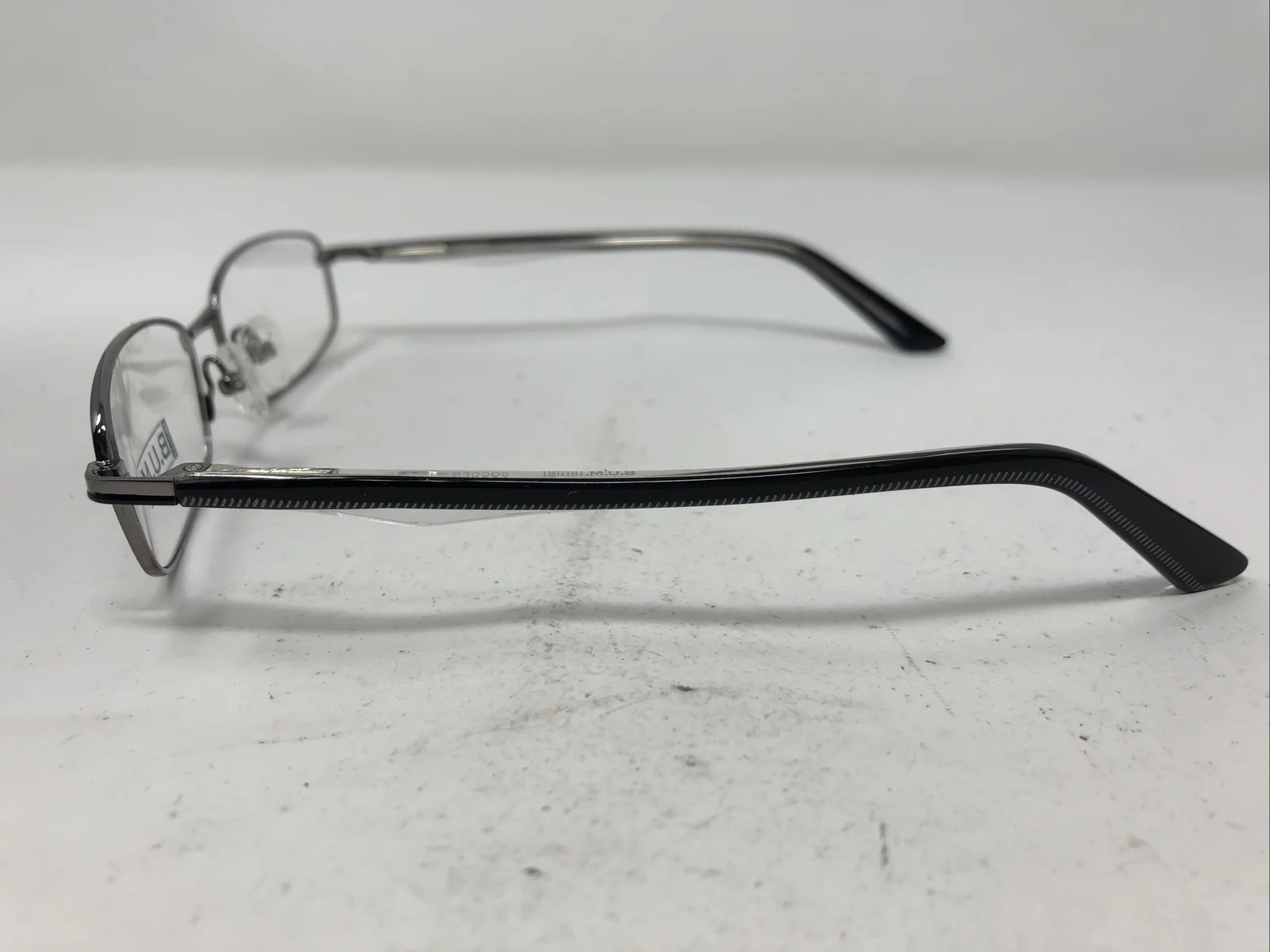BUM Eyeglasses Frames SOCCER Gunmetal Black 54-17-135 L417 4