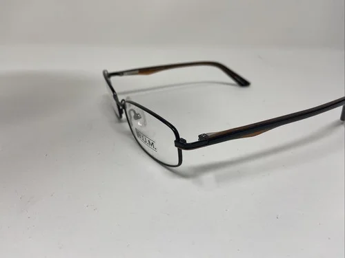 BUM LIFESTYLE EYEGLASSES FRAME SOCCER 54-17-135 Black Brown flex C233 3