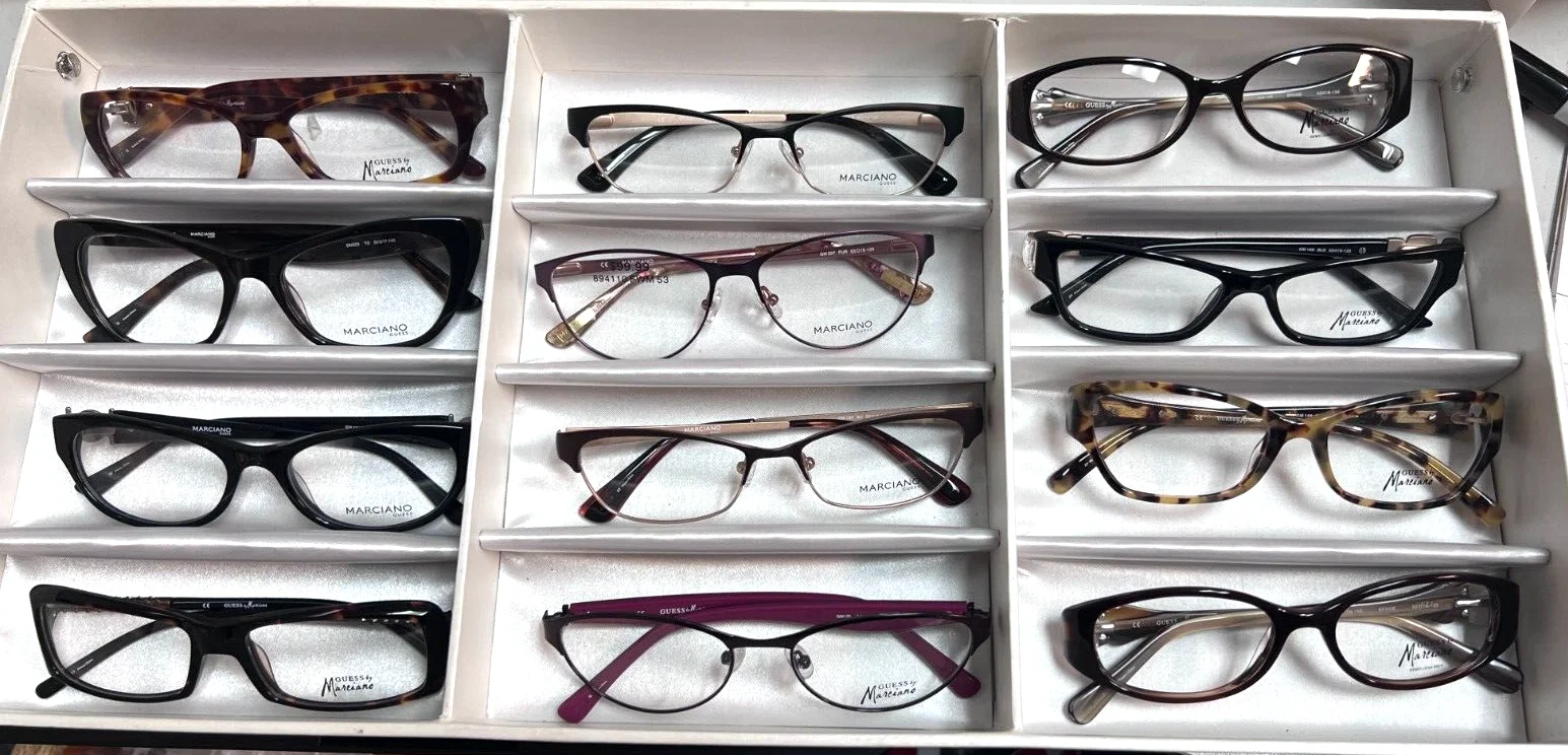 Bundle 19 Mixed Lot New eyeglass frames women DKNY Fossil Nine West Ray Ban