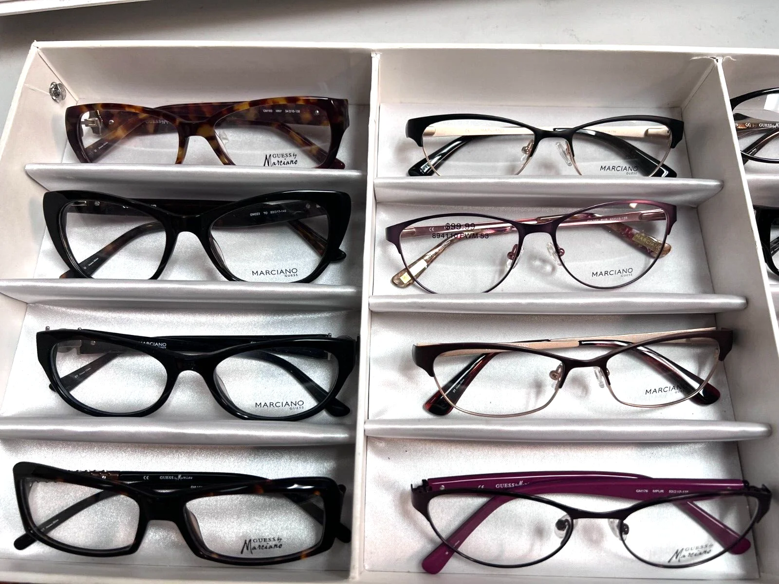Bundle 19 Mixed Lot New eyeglass frames women DKNY Fossil Nine West Ray Ban 2