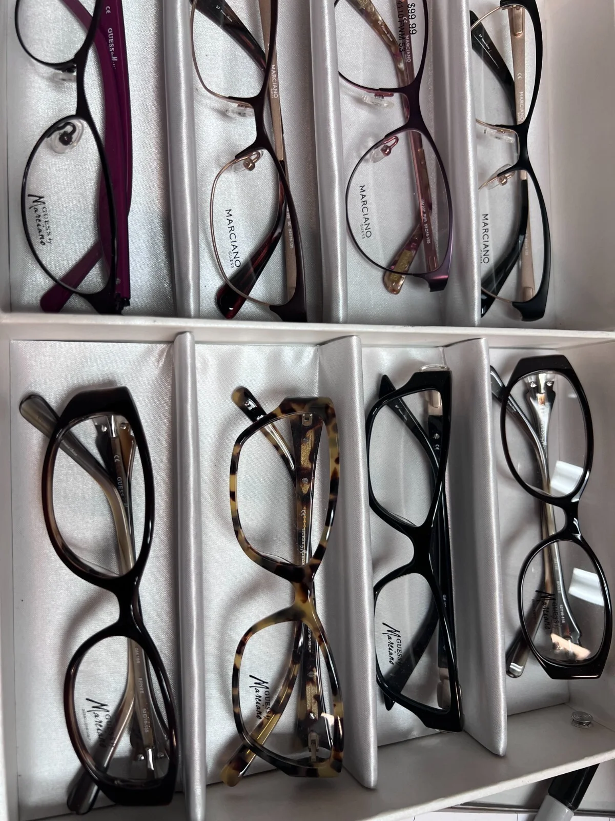Bundle 19 Mixed Lot New eyeglass frames women DKNY Fossil Nine West Ray Ban 3