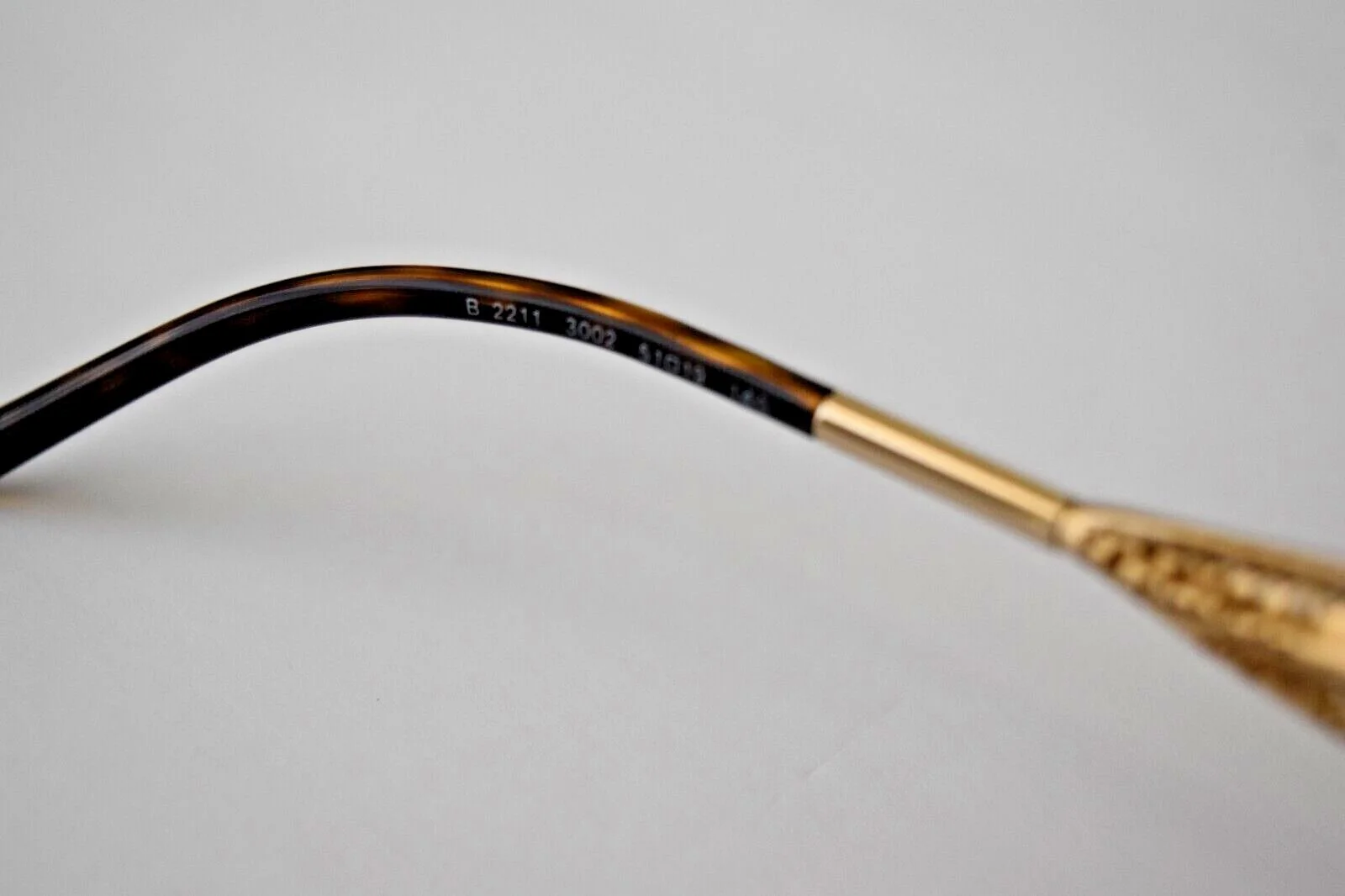Burberry Authentic Small Filigree Havana Gold B2211 3002 51-19-140 Eyeglasses 4