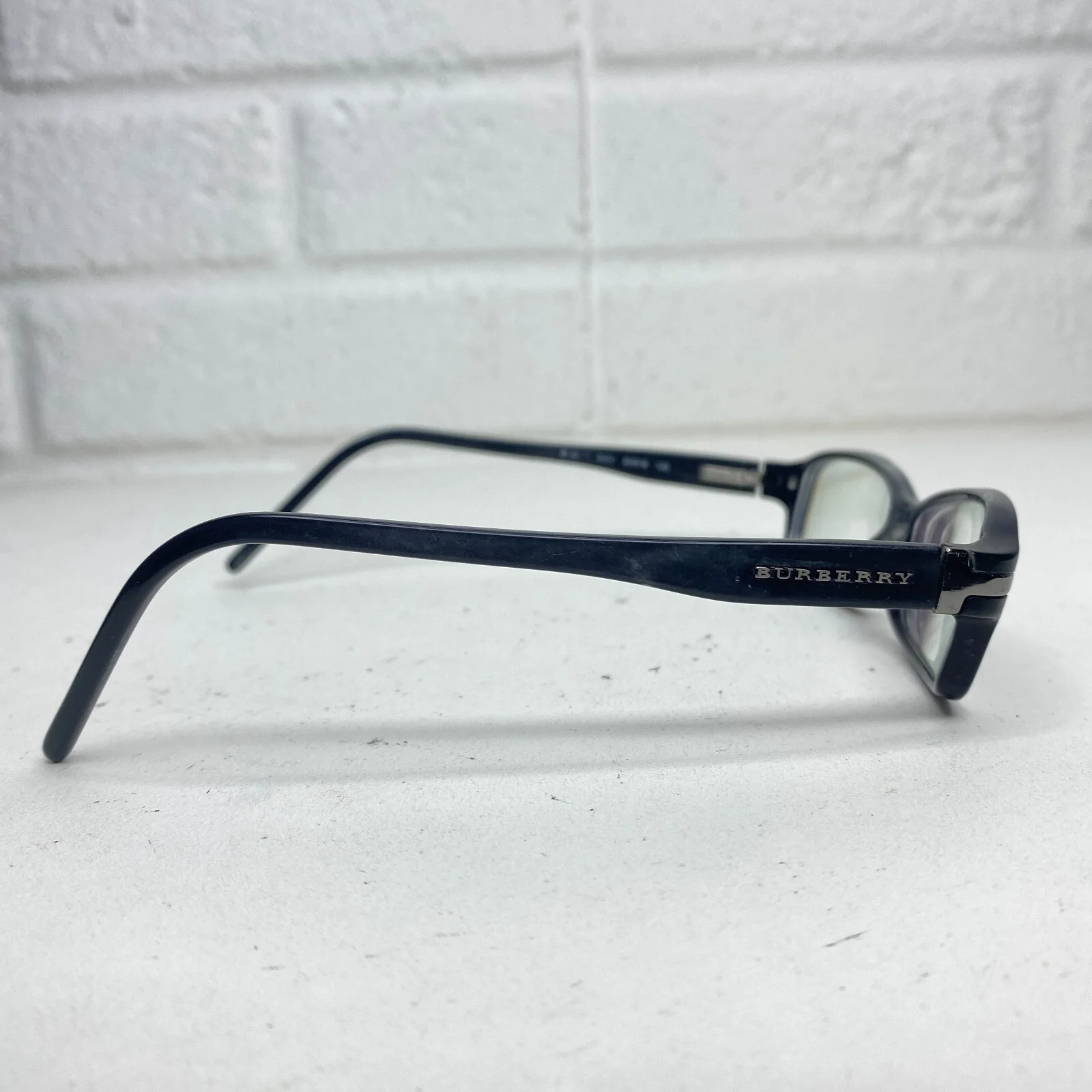 Burberry B 2017 3001 Eyeglasses Frames Black Gray Square Full Rim 50-16-135 1807 4