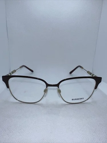 Burberry B1313-Q 1238 53/16 140 Burgundy Women Eyeglass Frames V69 2
