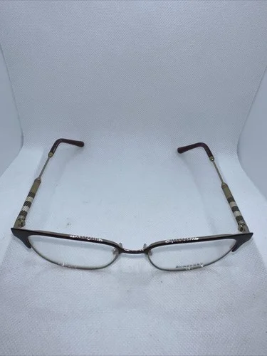Burberry B1313-Q 1238 53/16 140 Burgundy Women Eyeglass Frames V69 3