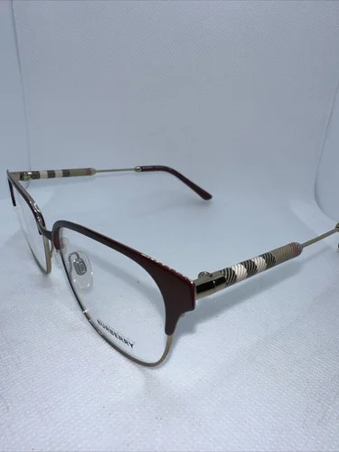 Burberry B1313-Q 1238 53/16 140 Burgundy Women Eyeglass Frames V69 4