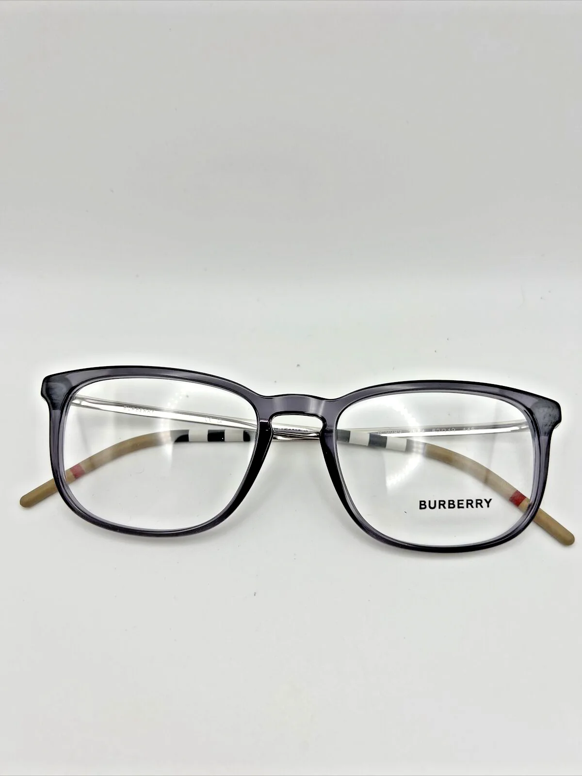 Burberry B2283 Authentic Designer Eyeglasses Frames Dark Grey 3544 52-19-145