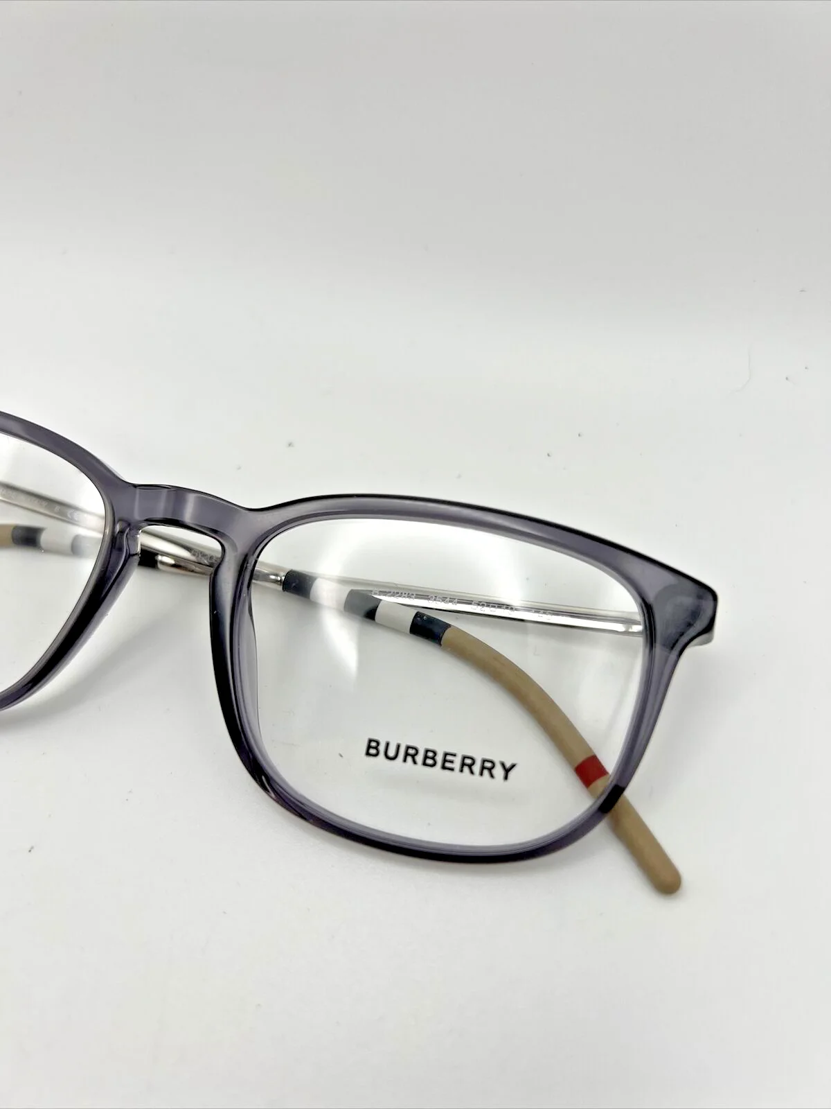Burberry B2283 Authentic Designer Eyeglasses Frames Dark Grey 3544 52-19-145 2