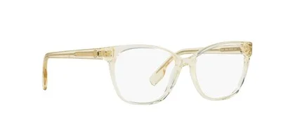 BURBERRY BE 2345 3852 Eyeglasses Transparent Yellow Frame 52mm 3