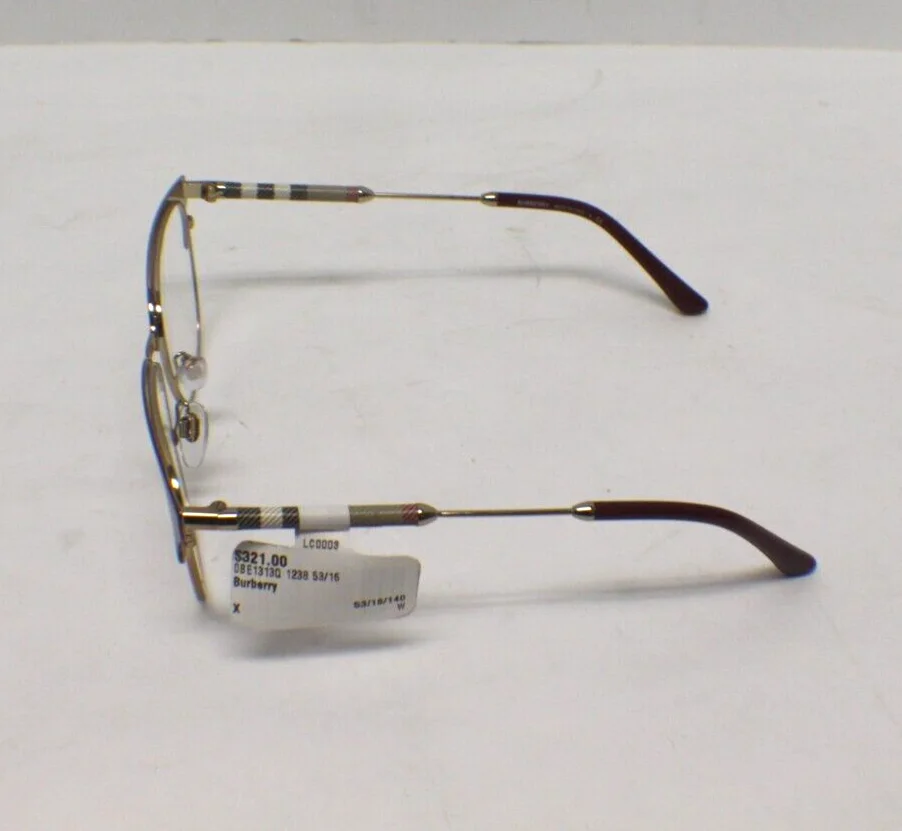 Burberry BE1313Q 1238 Bordeaux Phantos 53 mm Women Square Eyeglasses 2