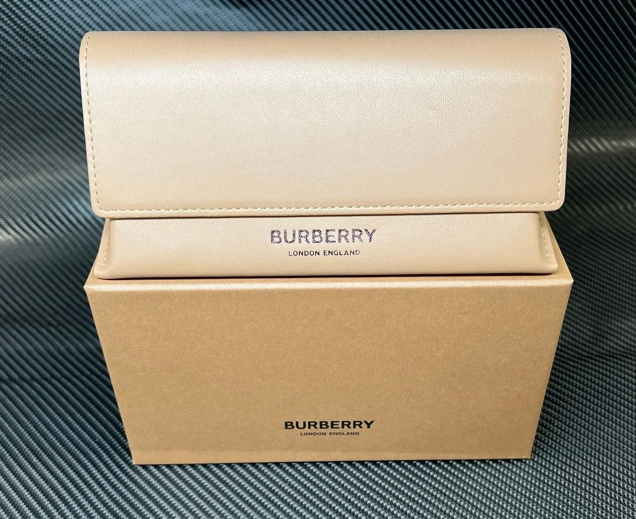 BURBERRY BE2108 3001 Black Rectangle Men 2